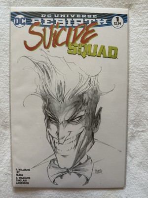 Suicide Squad: Michael Turner Aspen Store Sketch Variant