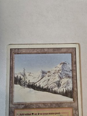 Taiga Magic the Gathering Revised Edition Dual Land | eBay