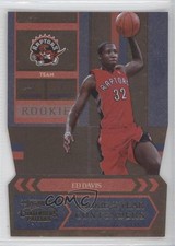 2010-11 Playoff Contenders Patches Gold Die-Cut 8/99 Ed Davis #10 0b2