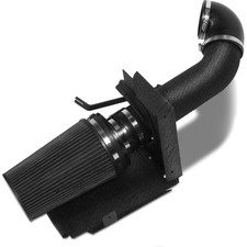 4 Inch Cold Air Intake Kit Black Tube Heat Shield For Chevy Silverado Gmc 4 Inch Cold Air Intake Kit Black Tube Heat Shield For Chevy Silverado Gmc