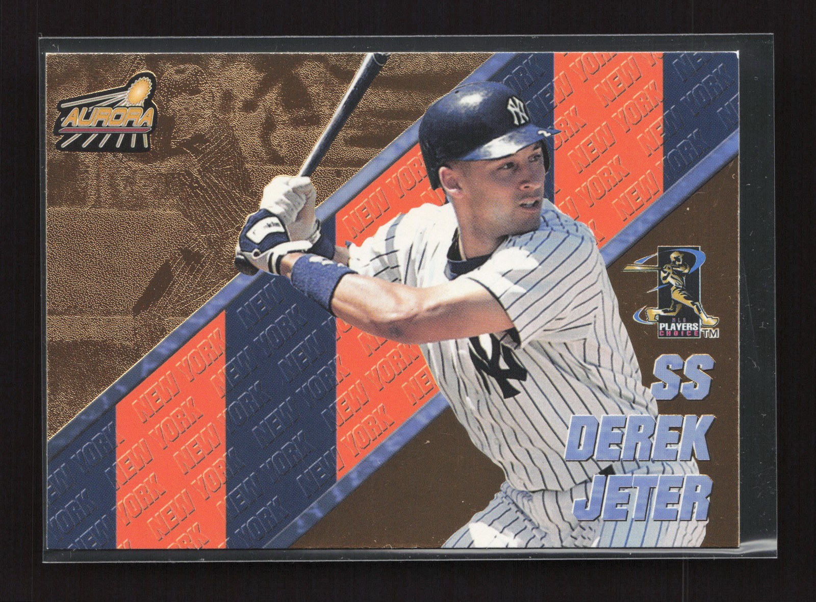 Derek Jeter 1998 Pacific Aurora #2 Pennant Fever TY1