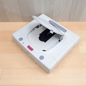 SEGA SATURN White Console with 5 Games, 1 Controller & Cables tested Japan