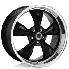17x8 American Racing Wheels Modern AR105 Torq Thrust M Gloss Black Rims (4pcs)