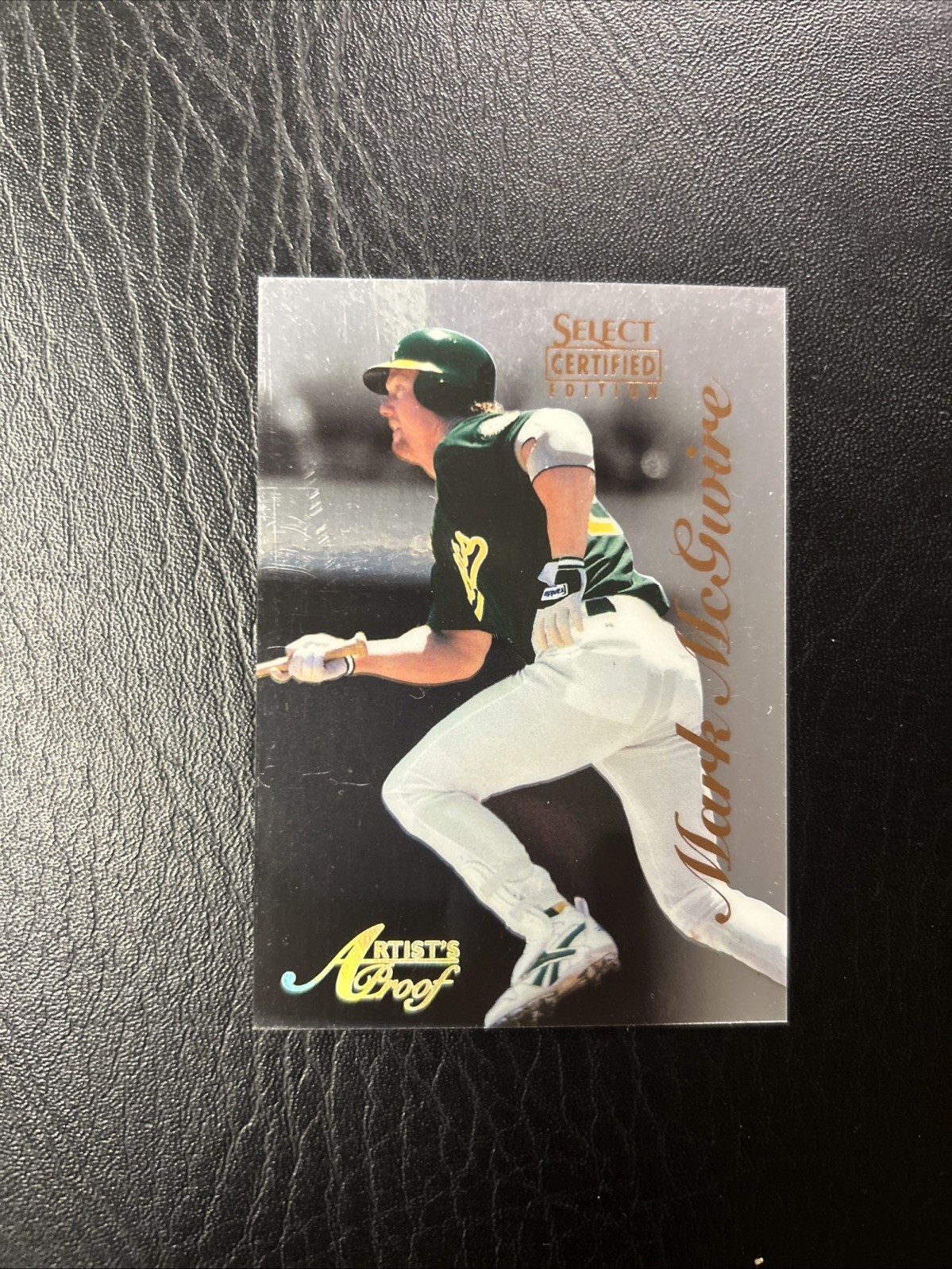 Mark McGwire 1996 Select Certified Edition #20 Artist Proof.   Rare