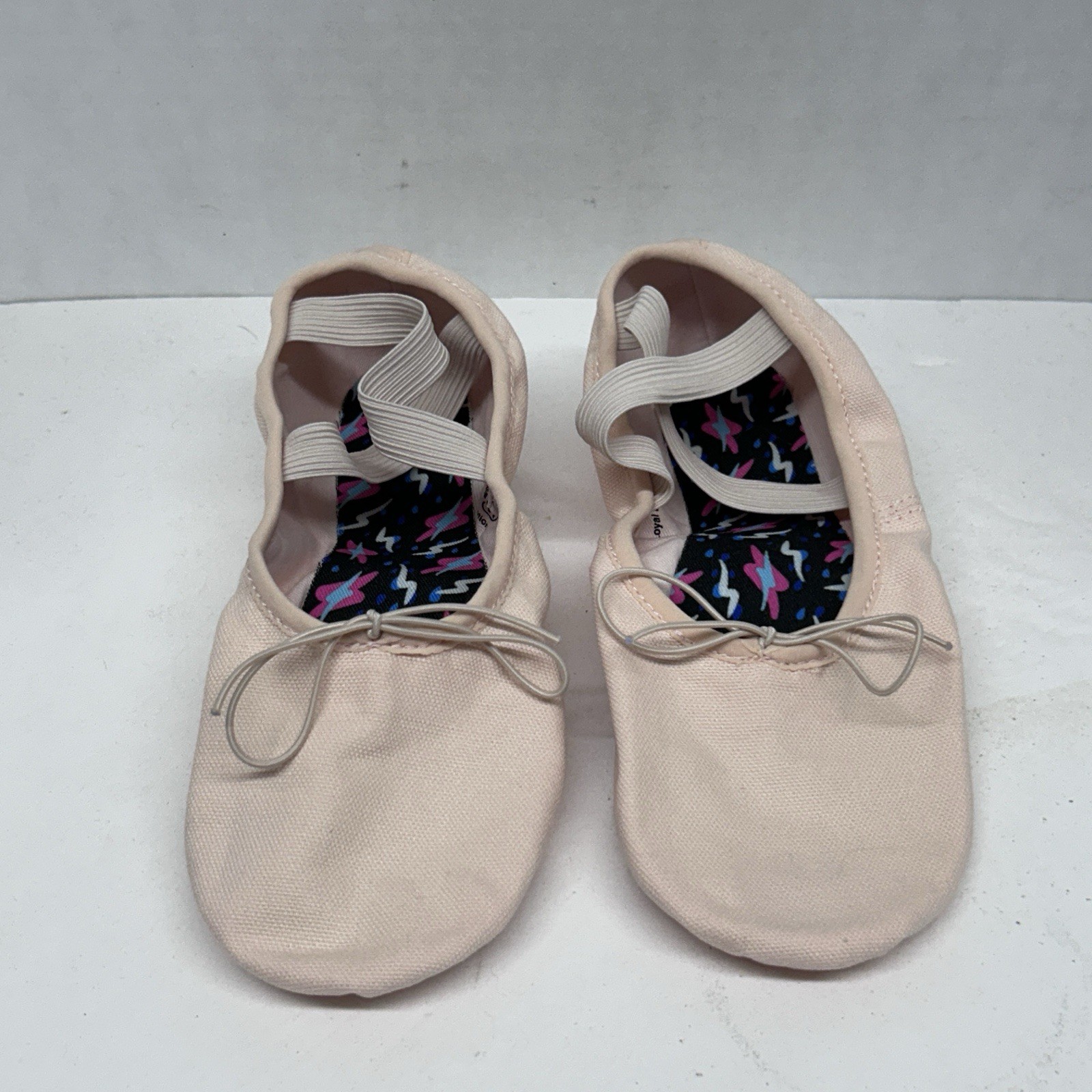 Orza Pink Split Sole Canvas Ballet Shoes Women's 8M OP2.0. image 2