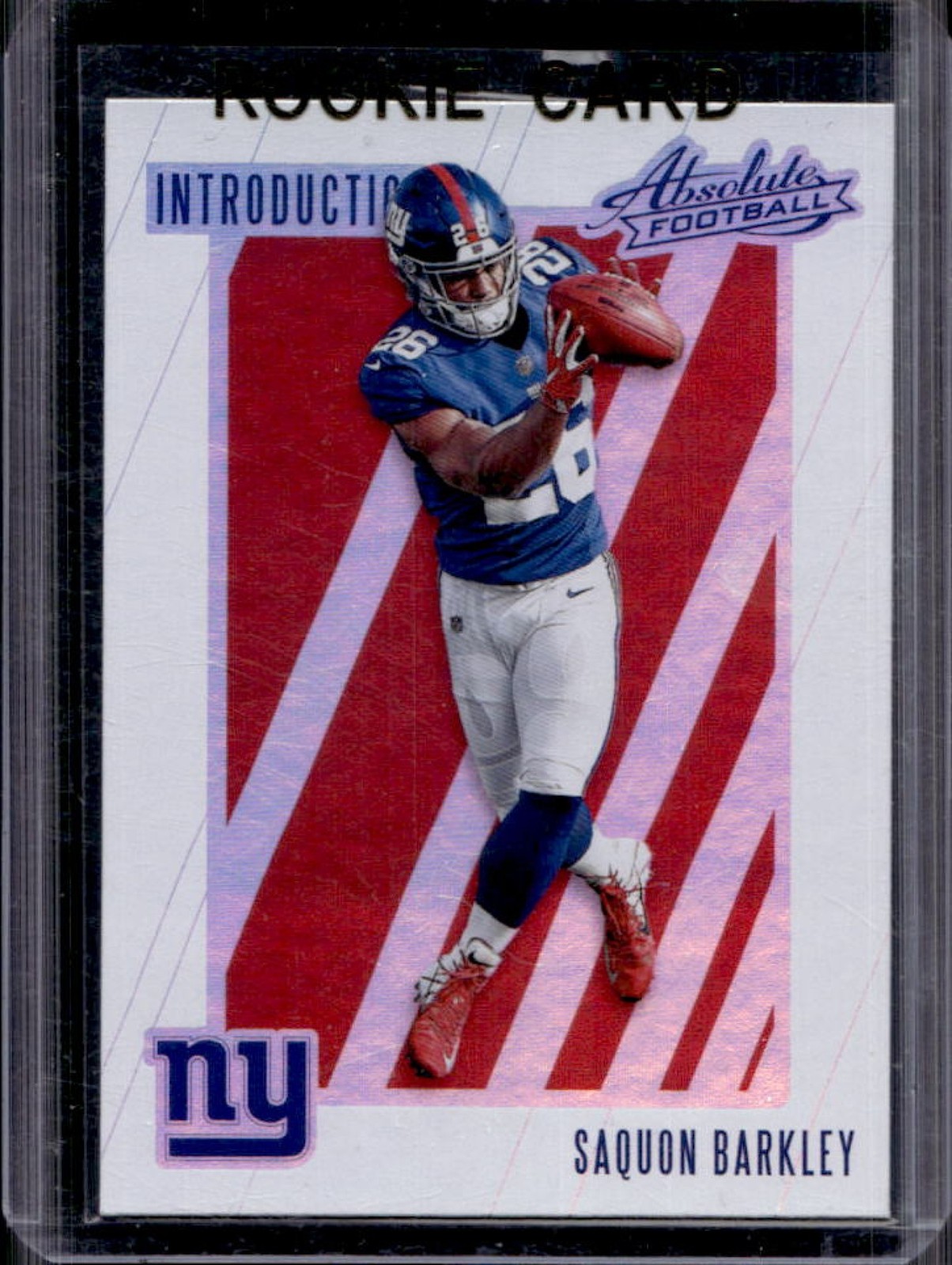 2018 Panini Absolute Saquon Barkley Introductions Rookie RC #IN-SB Giants