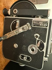 1944 Paillard Bolex H-16 16mm Movie Camera Works Buttery Smooth Cine Camcorder