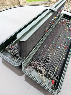 Fox Rig and Zig Box. Carp Fishing Rigs Included. Carp Fishing Accessories Tackle