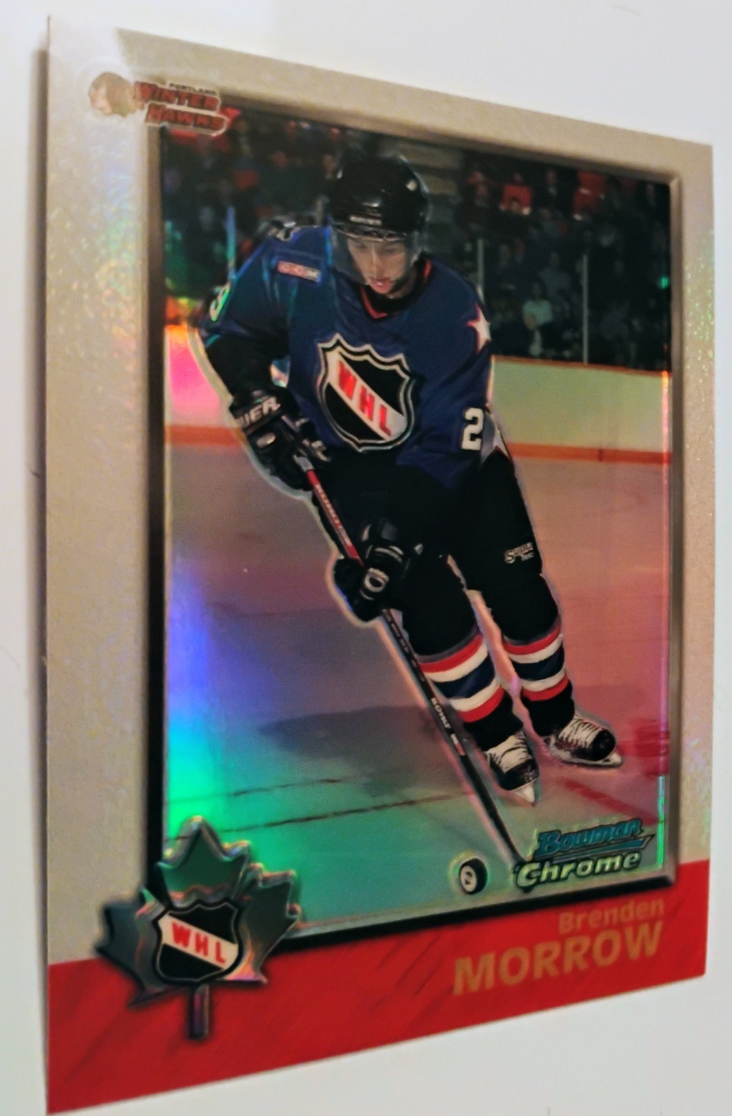 98 99 BOWMAN CHROME CHL REFRACTOR BRENDEN MORROW #60