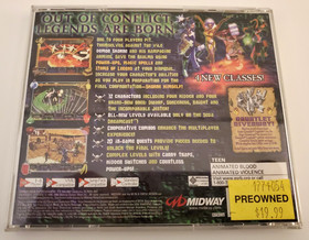 Gauntlet Legends Sega Dreamcast 2000 Video Game Midway