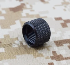 Thread protector 1/2"x28 Black Oxide .450" long, .650" diameter. #3013B