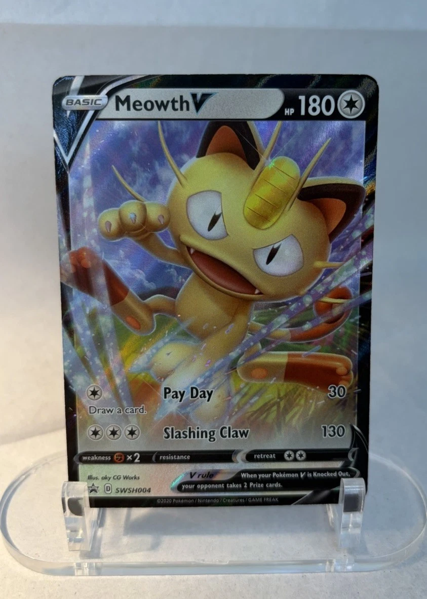 Meowth V Pokémon TCG Cards for sale | eBay