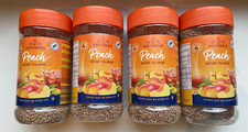 Peach Instant Tea Drink Granules Powder Hot Cold Iced Fruit 4x400g