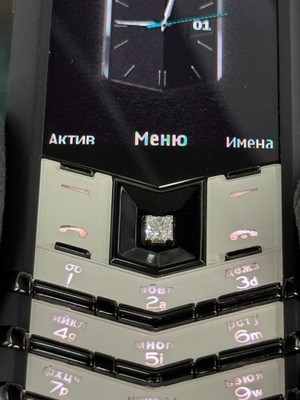 Vertu Signature S Design Black White - 4GB - Diamond (Entsperrt)