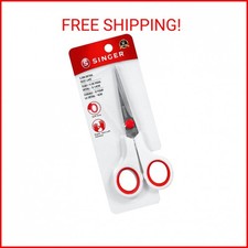 SINGER 00448 5-1/2-Inch Sewing Scissors with Comfort Grip, ,