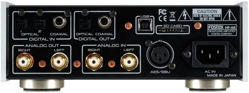 FOSTEX headphone amplifier 32bit D / A converter built-in high resolution corre - Image 4 of 4