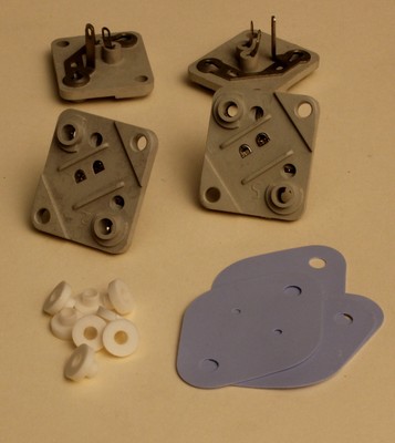 LOT DE 10 ISOLANTS SIL-PAD POUR BOITIERS TO-3