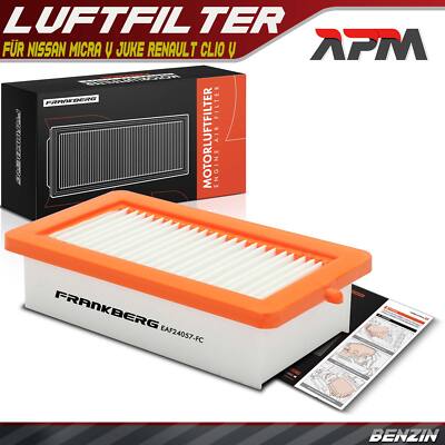 Luftfilter Filtereinsatz Filter für Nissan Micra V Juke Renault Clio V Captur II
