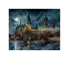 Thomas Kinkade Studios Harry Potter Hogwarts Castle 24 x 30 Wrapped Canvas