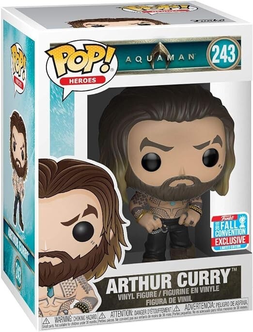 FUNKO Pop Heroes Aquaman Arthur Curry 243 2108 Fall Convention