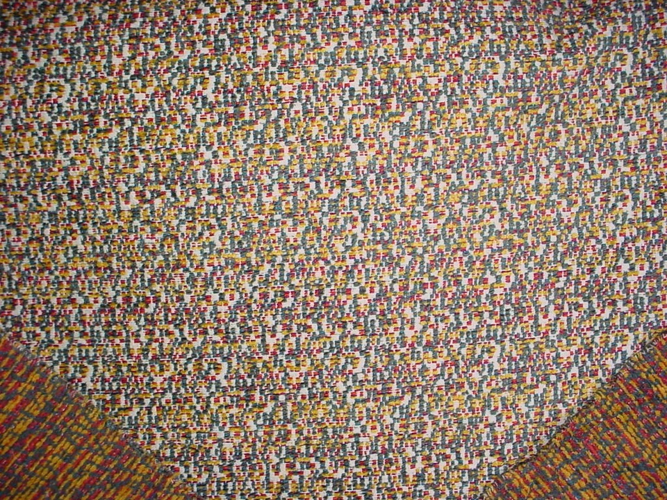 1Y Highland House HC-HU15849 Static Multi Textured Chenille Upholstery Fabric - Image 4 of 4