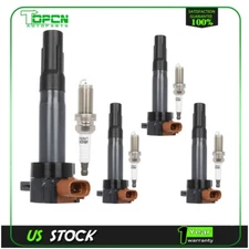 4x Ignition Coil & 4x Iridium Spark Plug Kits for Suzuki Grand Vitara