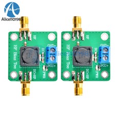 2PCS HF Bias Tee DC Feeder 50K-60MHz For Wave RTL SDR LNA HAM Radio Amplifier