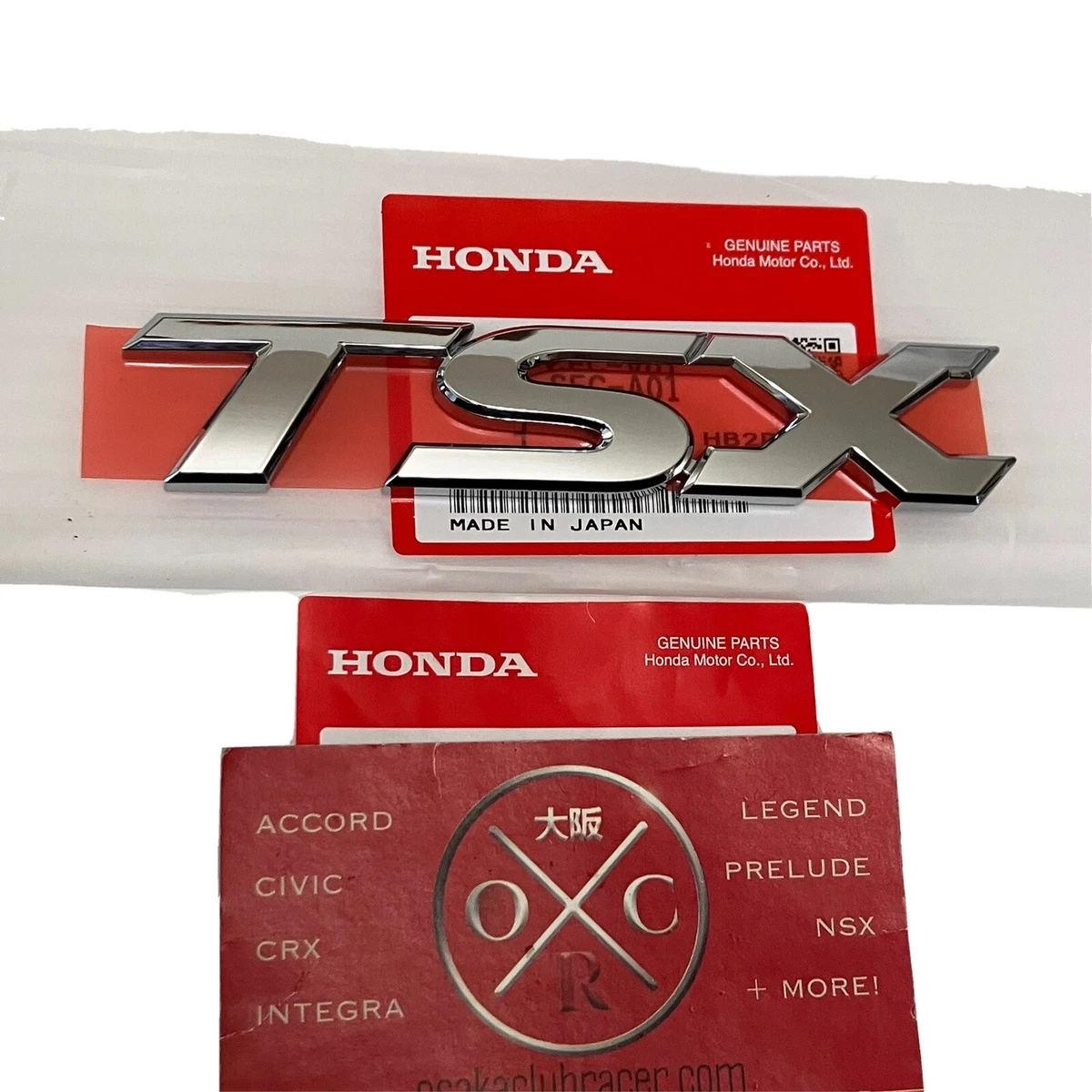 1011 Honda Silver Rear Car & Truck Emblems & Ornaments for sale | eBay