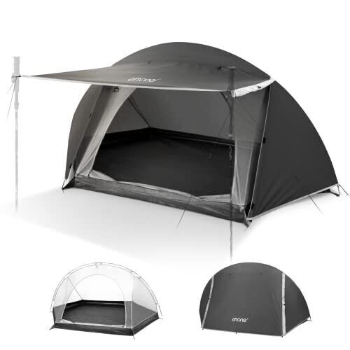 Tent for Camping, 1 Person Tent, 3-4 Season Backpacking Tent, Lightweight