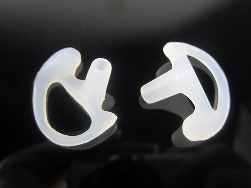 1 Pair Silicone Gel Earmold for Baofeng Acoustic Tube Earpiece Headset Headphone - Picture 15 of 18