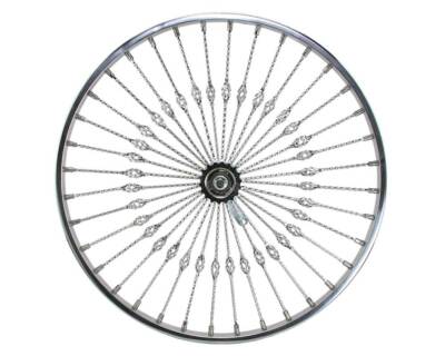 Bike 26 Steel Coaster Twisted Cage 36 Spoke 8gChrome 3/8