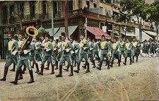 PC EGYPT, CAIRO, EGYPTIAN SOLDIERS, Vintage Postcard (b32269)