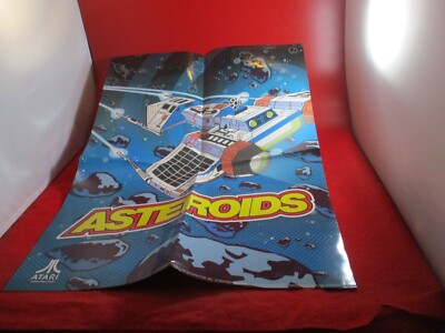 Asteroids Atari Official (Remake) Foldable Promo Poster