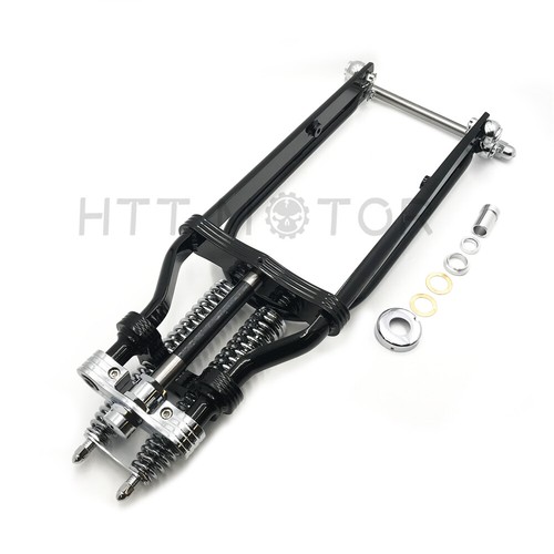 Stock Length 22" Black Springer Front End For Harley Sportster Chopper Softail A - Picture 4 of 8