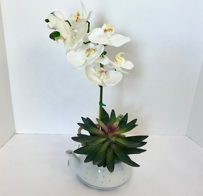 Decorative Planter in Jing De Zhen Translucent Rice Grain Teapot with a White Si