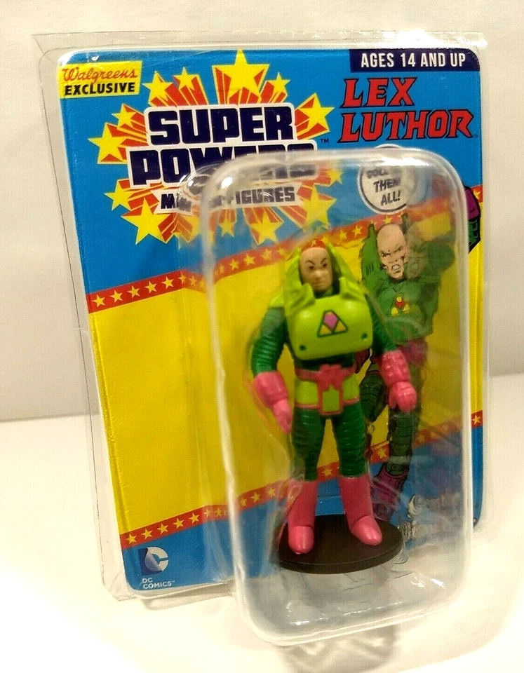 Microfigura DC Super Powers LEX LUTHOR 2" Superman Gentle Giant Nueva Foto 2 de 4
