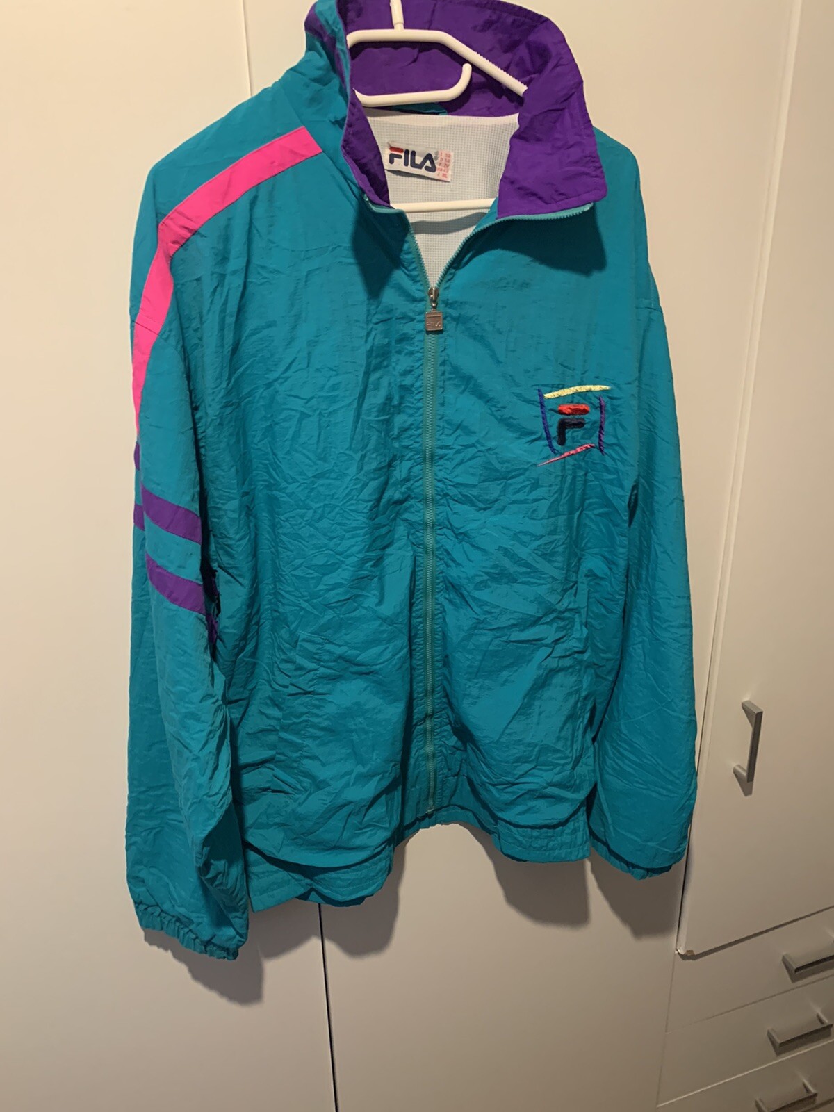 Giacca Fila Windbreaker taglia L retrò Fila