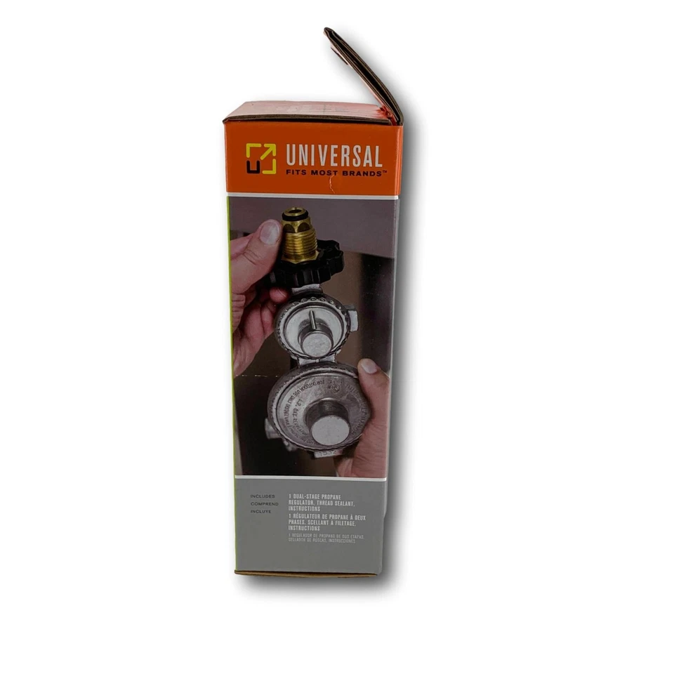 NUEVO Cilindros de propano regulador de tanque de propano de doble etapa Char-Broil precio de venta sugerido por el fabricante $35 Z1 Foto 3 de 4