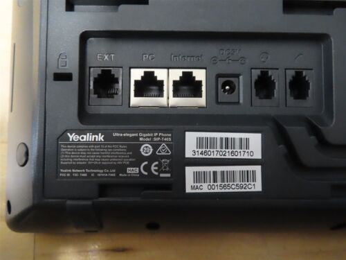 Posten 10x Yealink SIP-T46S Ultra-elegantes Gigabit IP Telefon Grade A Reset von RPS - Bild 3 von 3