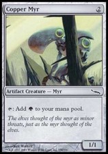 Copper Myr ~ Mirrodin [ EX ] [ Magic MTG ]