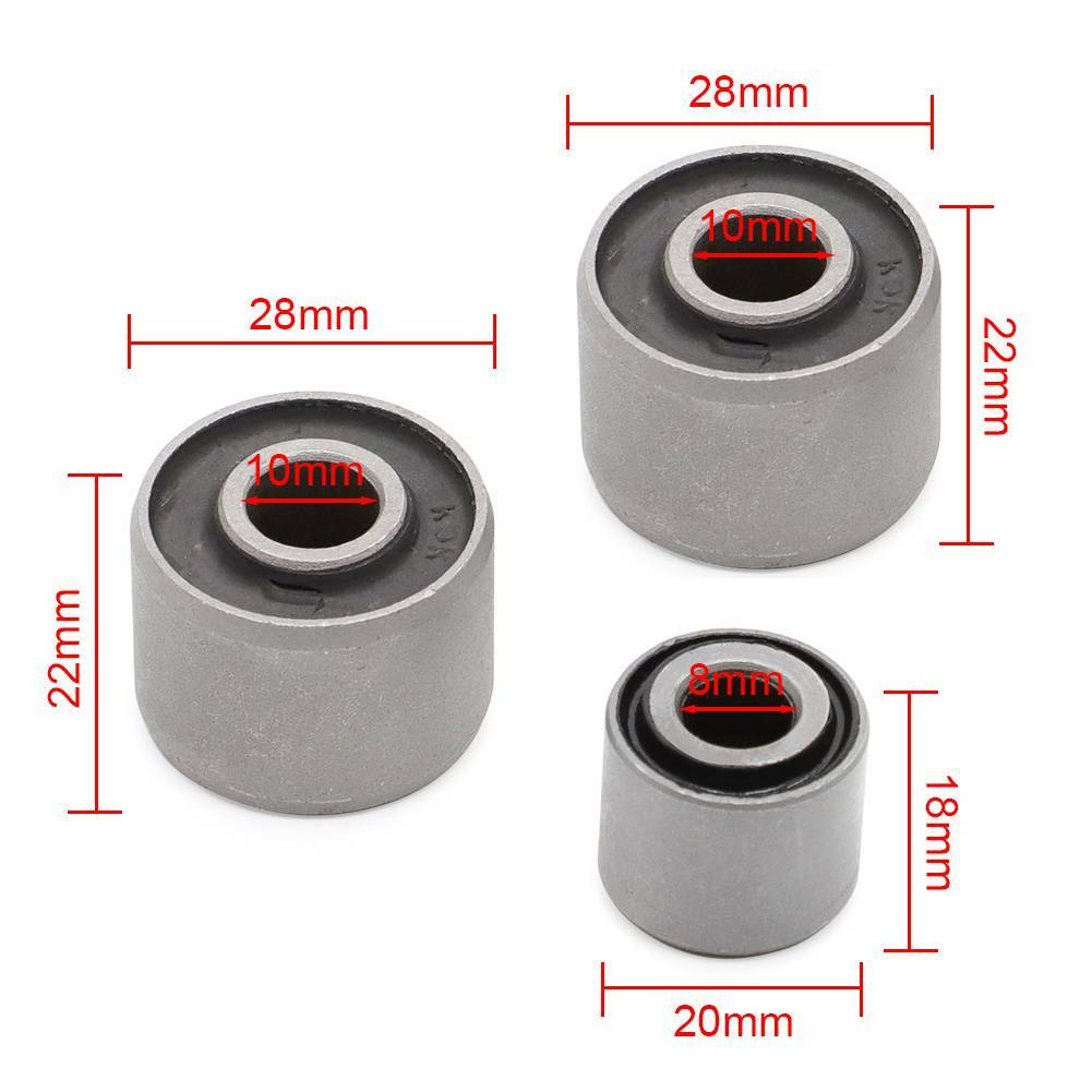 3PCS GY6 Engine Bushings 28X22 20X18 For 125/150CC Scooter