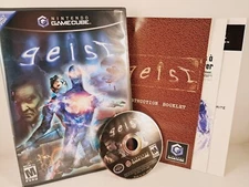 Geist (Nintendo GameCube, 2005) MINT Disc Complete CIB w/ Manual & Inserts