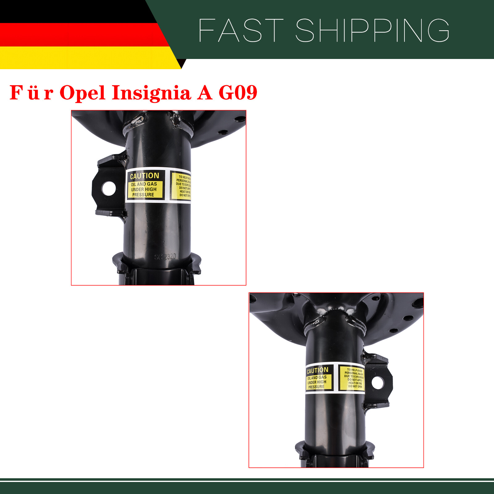 4X Stoßdämpfer Federbein Vorne Hinten For Opel Insignia A