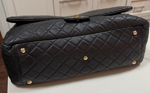 Chanel XXL Travel Flap Bag Quilted Black Caviar Leather - Picture 6 of 23
