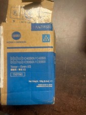 OEM Konica-Minolta TNP80C Cyan Toner Konica-Minolta AAJW430 Toner Open Box