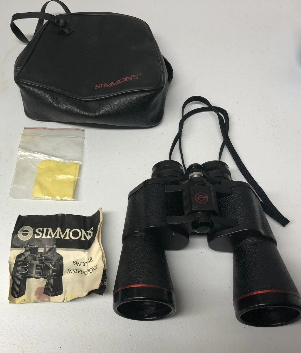 Simmons Model 1107 Red Line 10x50 WA Coated Optics 367ft 1000 Yds With Bag