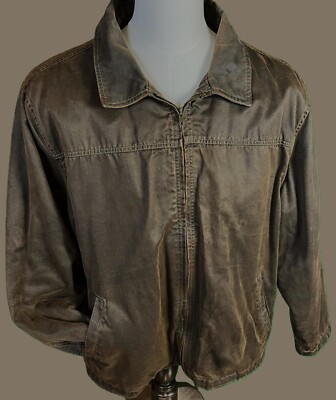 AriZona - Bomber Style Jacket - XXL - Brown - Pre-Owned