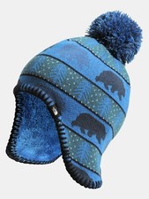 New the North Face Hat Littles Faroe Beanie Clear Lake Blue XS/S/M (NF0A4VSJW8G)
