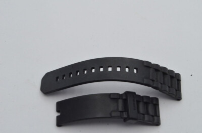 TAG HEUER KAUTSCHUK ARMBAND 18MM FÜR DORNSCHLIESSE 16MM SCHWARZ