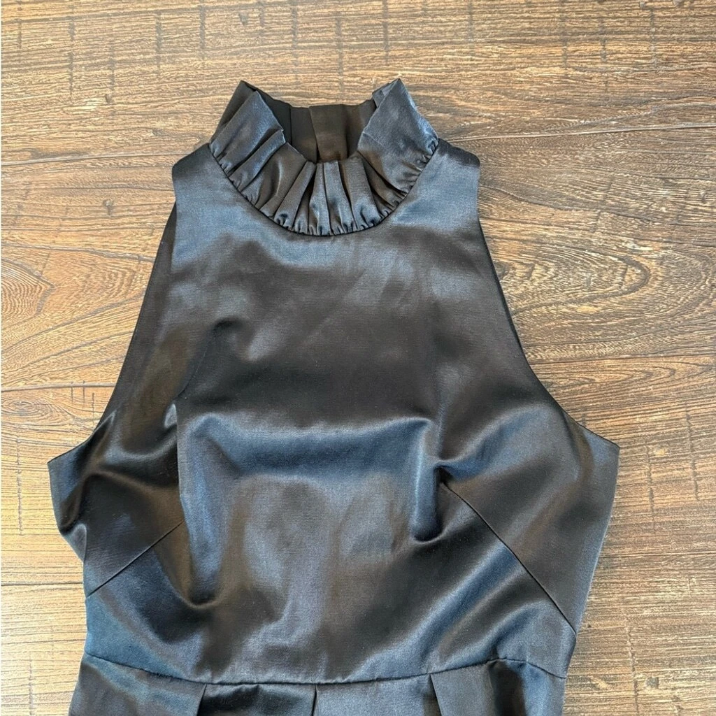 Abito Kate Spade Cocktail Fit Svasato Nero Taglia 4